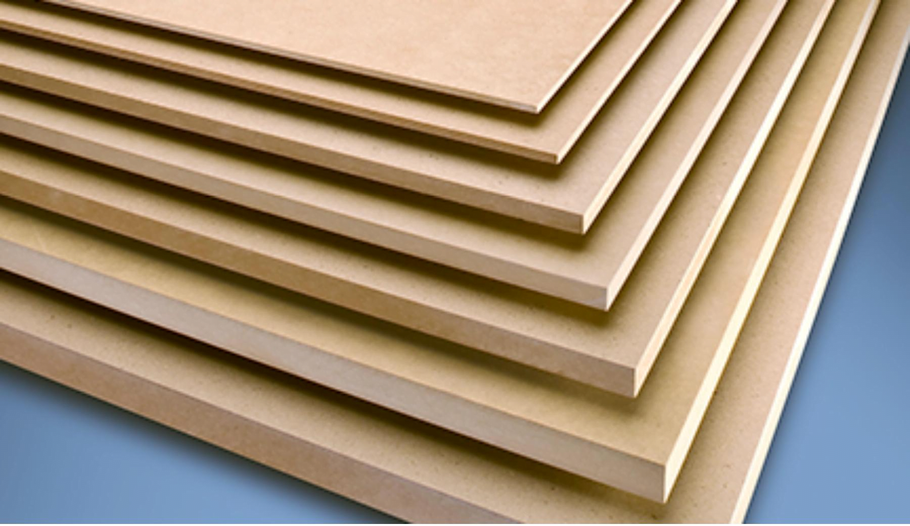 Medium Density Fiberboard, Bahan Pembuat Huruf Timbul